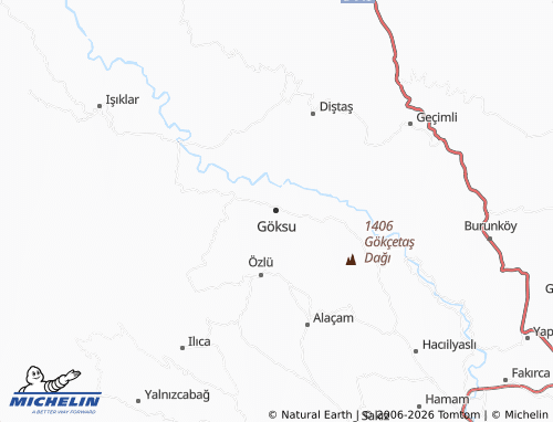 Mapa MICHELIN Göksu - ViaMichelin
