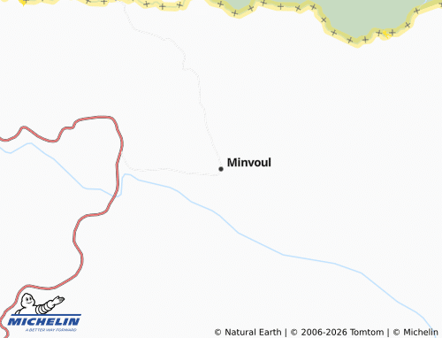 Mappa MICHELIN Minvoul - ViaMichelin