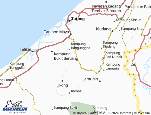 Mappa MICHELIN Kampung Penapar - ViaMichelin