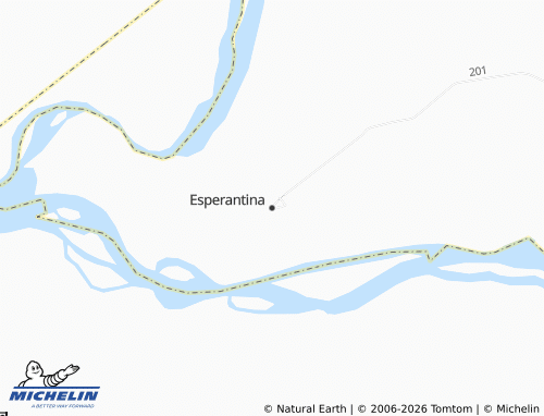 Carte MICHELIN Esperantina - ViaMichelin
