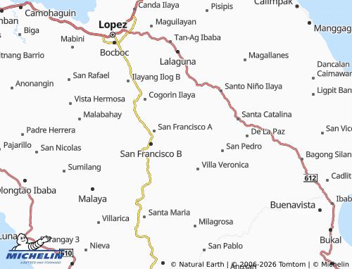 Mappa MICHELIN Sumalang - ViaMichelin