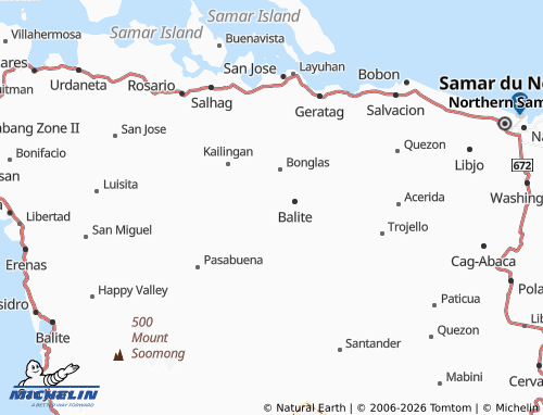 MICHELIN Mandugang map - ViaMichelin