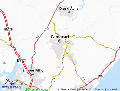 Mapa MICHELIN Dois de Julho - ViaMichelin