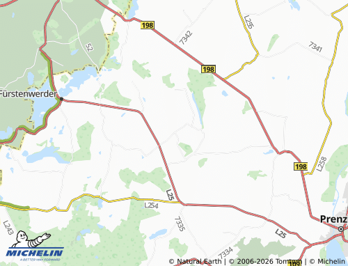 MICHELIN Wittstock map - ViaMichelin