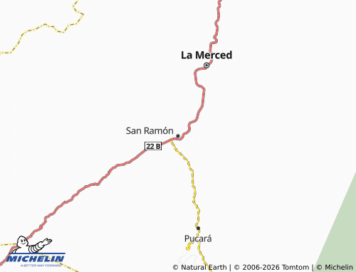 Mappa MICHELIN San Ramón - ViaMichelin