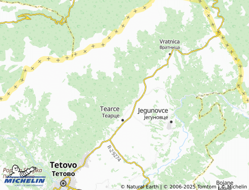 Mappa MICHELIN Jelosnik - ViaMichelin