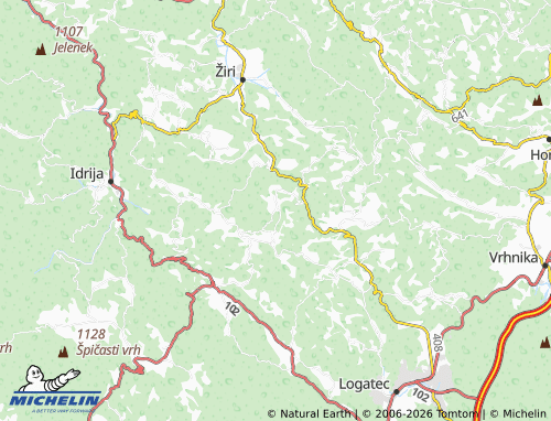 Mapa MICHELIN Zavratec - ViaMichelin