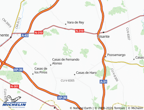 Mappa MICHELIN El Simarro - ViaMichelin