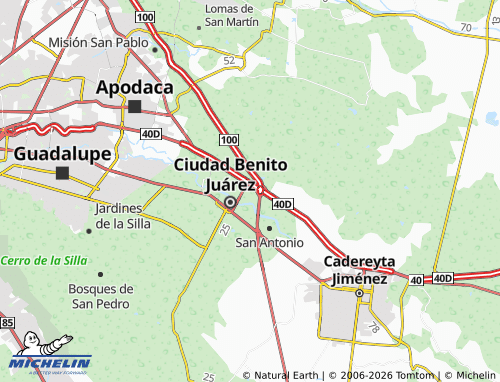 Mappa MICHELIN Villas de San Juan - ViaMichelin