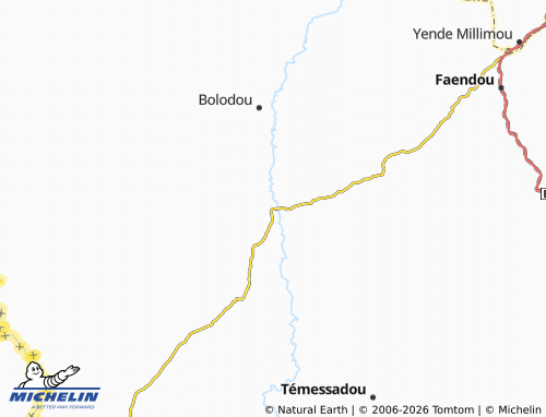 Mappa MICHELIN Yende Mafissa - ViaMichelin