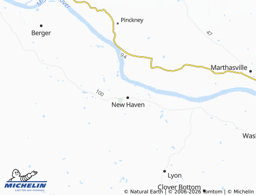 Mapa MICHELIN New Haven - ViaMichelin