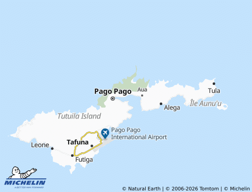 Mappa MICHELIN Atu'u - ViaMichelin