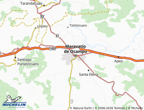 Mappa MICHELIN Rancho la Huerta - ViaMichelin