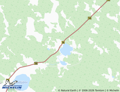 Carte MICHELIN Kuusaa - ViaMichelin