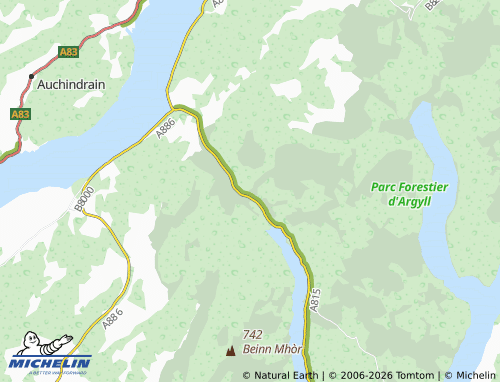 Carte MICHELIN Invernoaden - ViaMichelin
