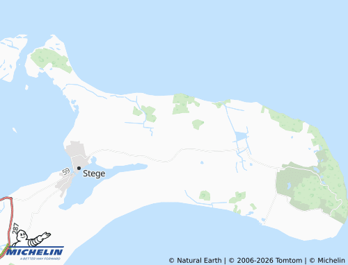 Mappa MICHELIN Østermark - ViaMichelin