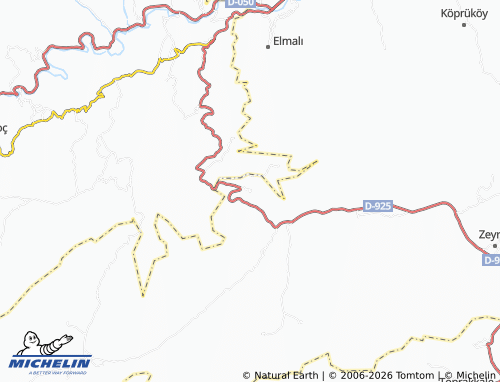 MICHELIN Gölyurt map - ViaMichelin