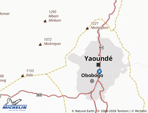 MICHELIN Mokolo map - ViaMichelin