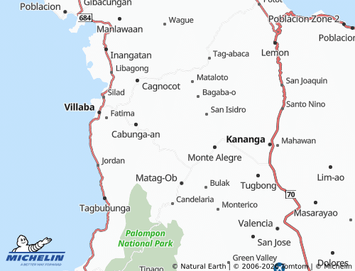 MICHELIN Sambulawan map - ViaMichelin