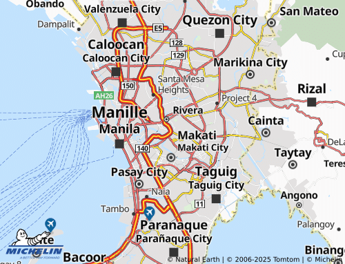 MICHELIN Daang Bakal map - ViaMichelin