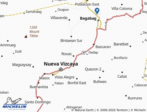 MICHELIN Roxas map - ViaMichelin
