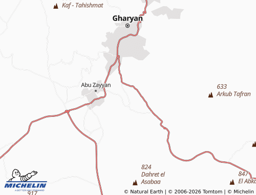 Mappa MICHELIN Quba - ViaMichelin