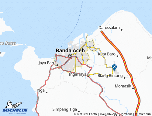 Mapa MICHELIN Sukadamai - ViaMichelin