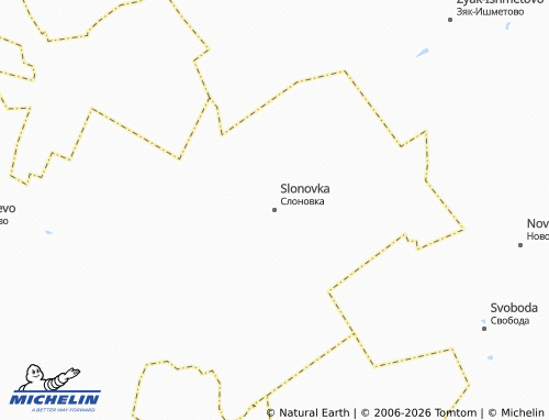MICHELIN-Landkarte Slonovka - ViaMichelin