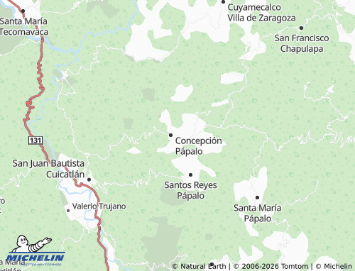 Mapa MICHELIN 5 de Mayo - ViaMichelin