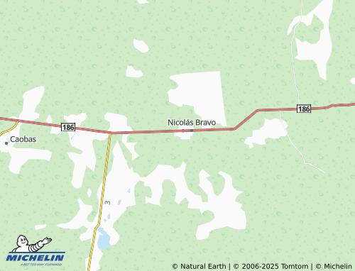 MICHELIN Ejido 16 de Septiembre map - ViaMichelin