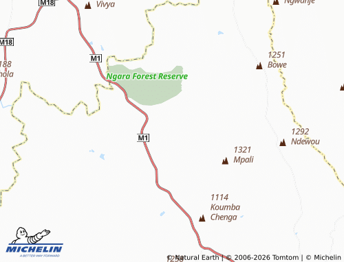 Mappa MICHELIN Kamungwe - ViaMichelin