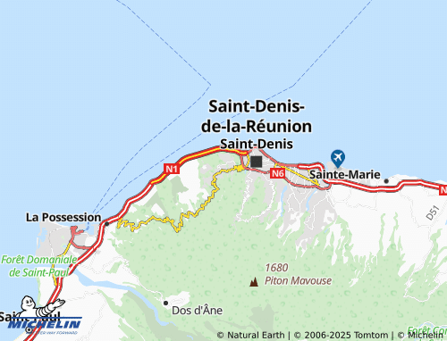 Mapa MICHELIN La Montagne - ViaMichelin