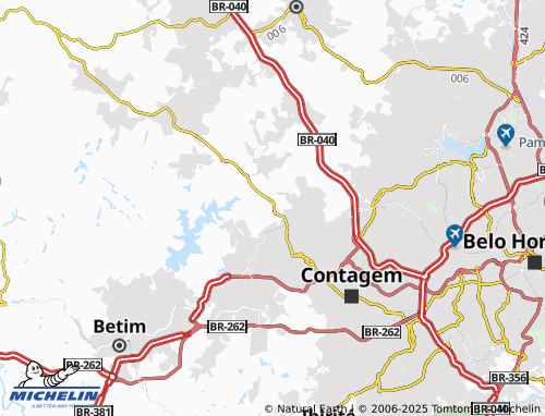 MICHELIN Granja Ouro Branco map - ViaMichelin