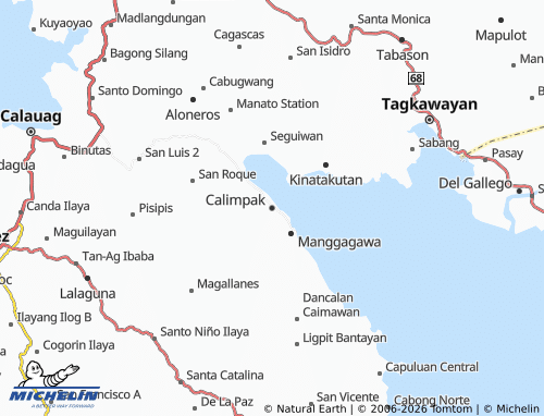 MICHELIN Calimpak map - ViaMichelin