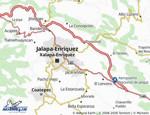 Mappa MICHELIN Ejidal El Castillo - ViaMichelin