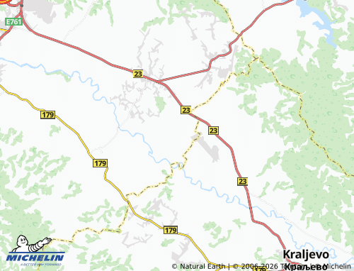 Mapa MICHELIN Katrga - ViaMichelin