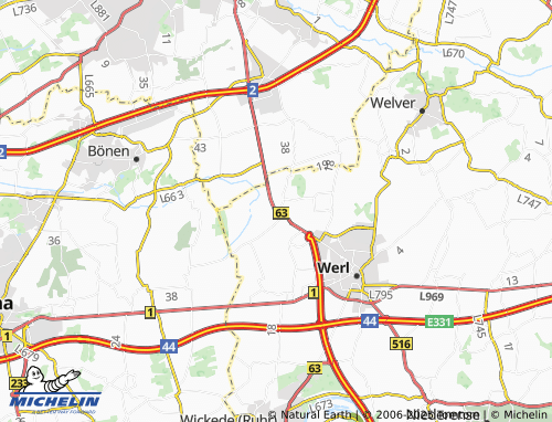 MICHELIN Hilbeck map - ViaMichelin