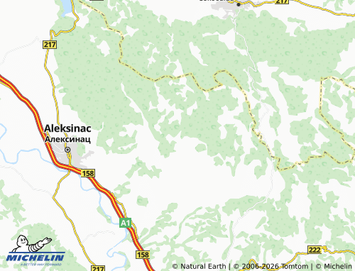Mapa MICHELIN Lipovac - ViaMichelin
