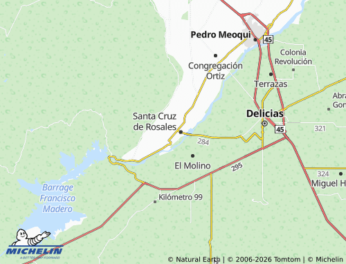 Mappa MICHELIN Primero de Mayo - ViaMichelin