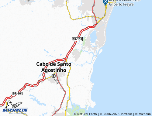 Carte MICHELIN Engenho Ilha - ViaMichelin