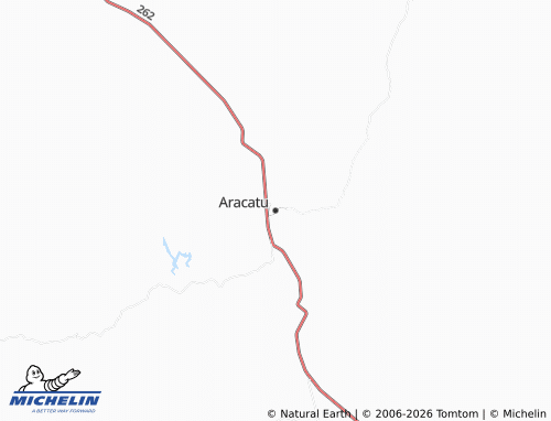 Mapa MICHELIN Aracatu - ViaMichelin