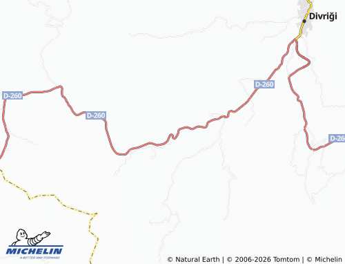 Mappa MICHELIN Uzunkaya - ViaMichelin