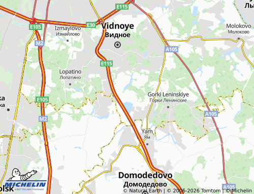 Carte MICHELIN Kalinovka - ViaMichelin