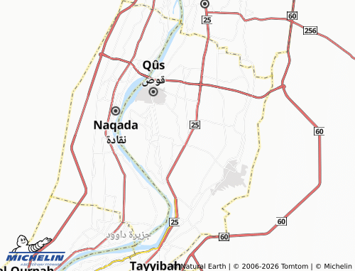 Mappa MICHELIN al-Ma'arri - ViaMichelin