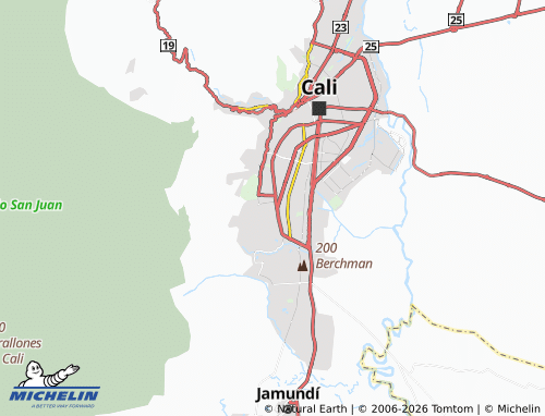Carte MICHELIN Alférez Real - ViaMichelin