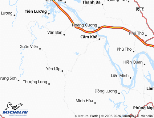 Mapa MICHELIN Hương Lung - ViaMichelin
