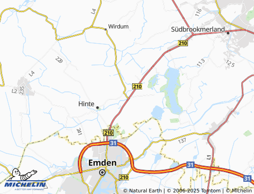 MICHELIN Loppersum map - ViaMichelin