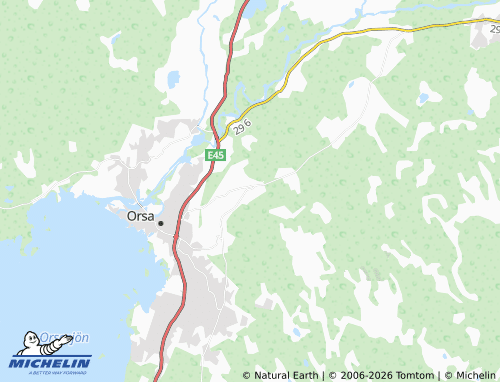 MICHELIN Östra Stackmora map - ViaMichelin