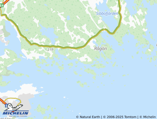 MICHELIN Svärdsklova map - ViaMichelin