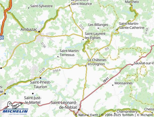 Carte MICHELIN La Maligne - ViaMichelin